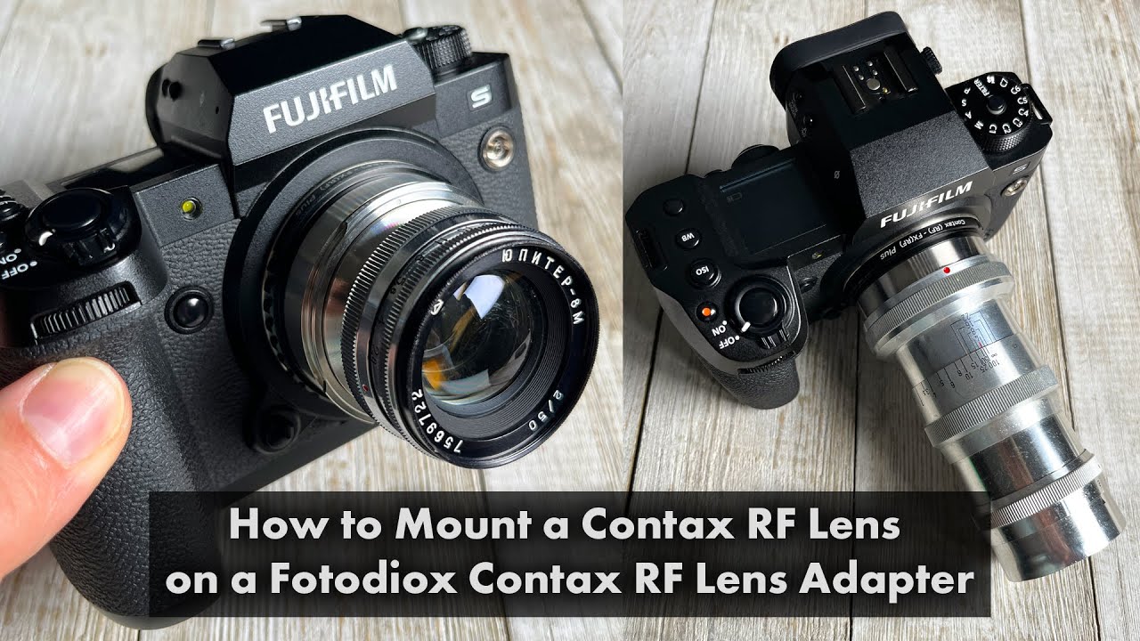 Lens Adapter Plus: Contax RF (Int & Ext) Lens - Sony E Mount