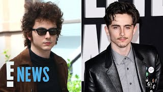 Why Timothée Chalamet Gained 20 Pounds to For A Complete Unknown | E! News