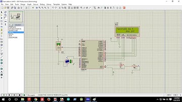 Temperature Sensor(LM35 ) Interfacing with ATmega32 and LCD Display| Automatics Fan Controll