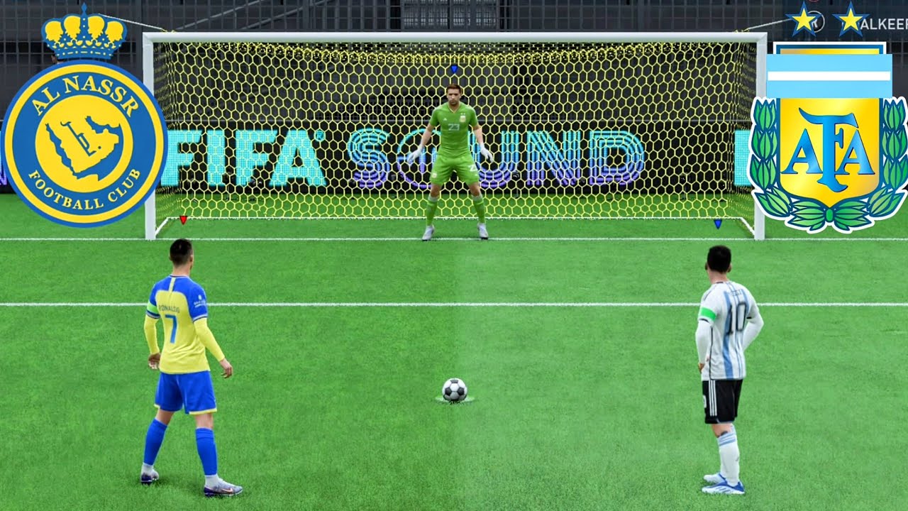 FIFA 23 | Al Nassr vs Argentina | Ronaldo vs Messi - Penalty Shootout ...