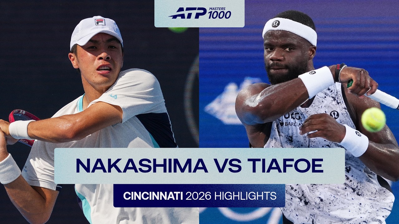Brandon Nakashima vs Frances Tiafoe Highlights | Cincinnati 2026 Semi-Final