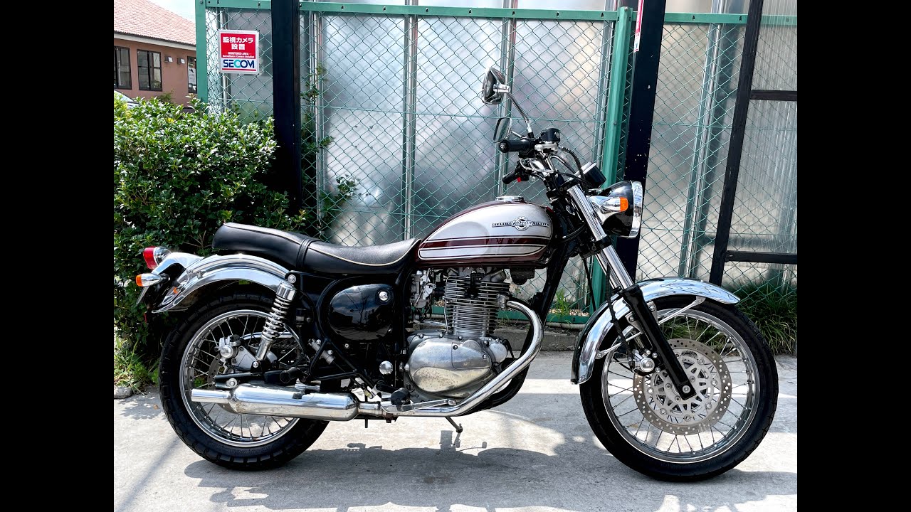 KAWASAKI ESTRELLA RS BJ250A - カワサキ エストレヤRS - YouTube