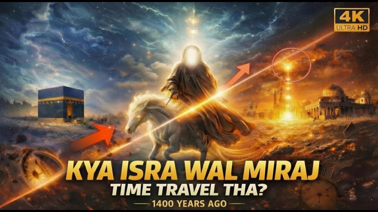 Kya Isra Wal Miraj Time Travel Tha? | Prophet Muhammad ﷺ | Allah ka Azeem Mu’jiza | Shab-e-Miraj