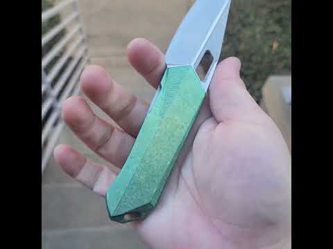 REMETTE RT-Woodpecker - green crystalized titanium. SHOT SHOW ???? in a few days!