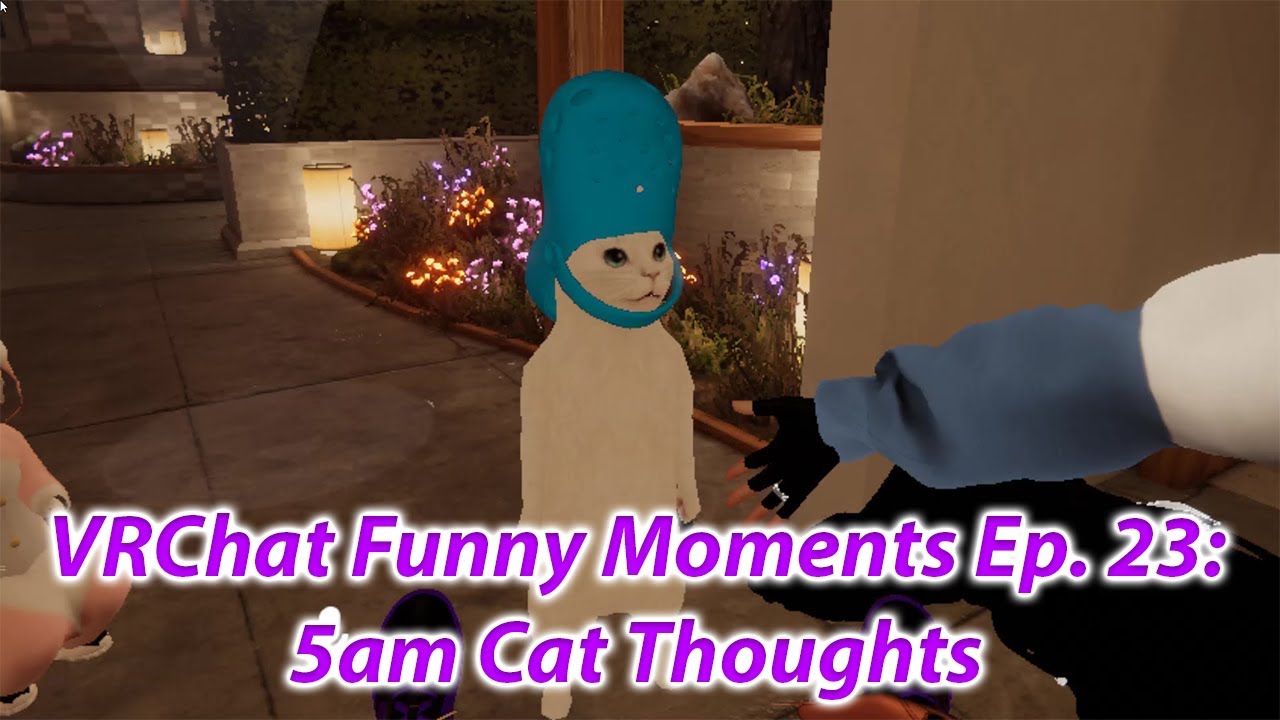 VRChat Funny Moments Ep. 23: 5am Cat Thoughts - YouTube
