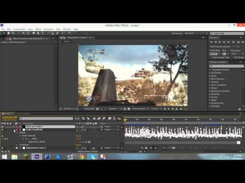 After Effects Tutorial: Audio Synced Flickers