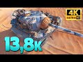 T110E3: Huge 13.8k damage  - World of Tanks