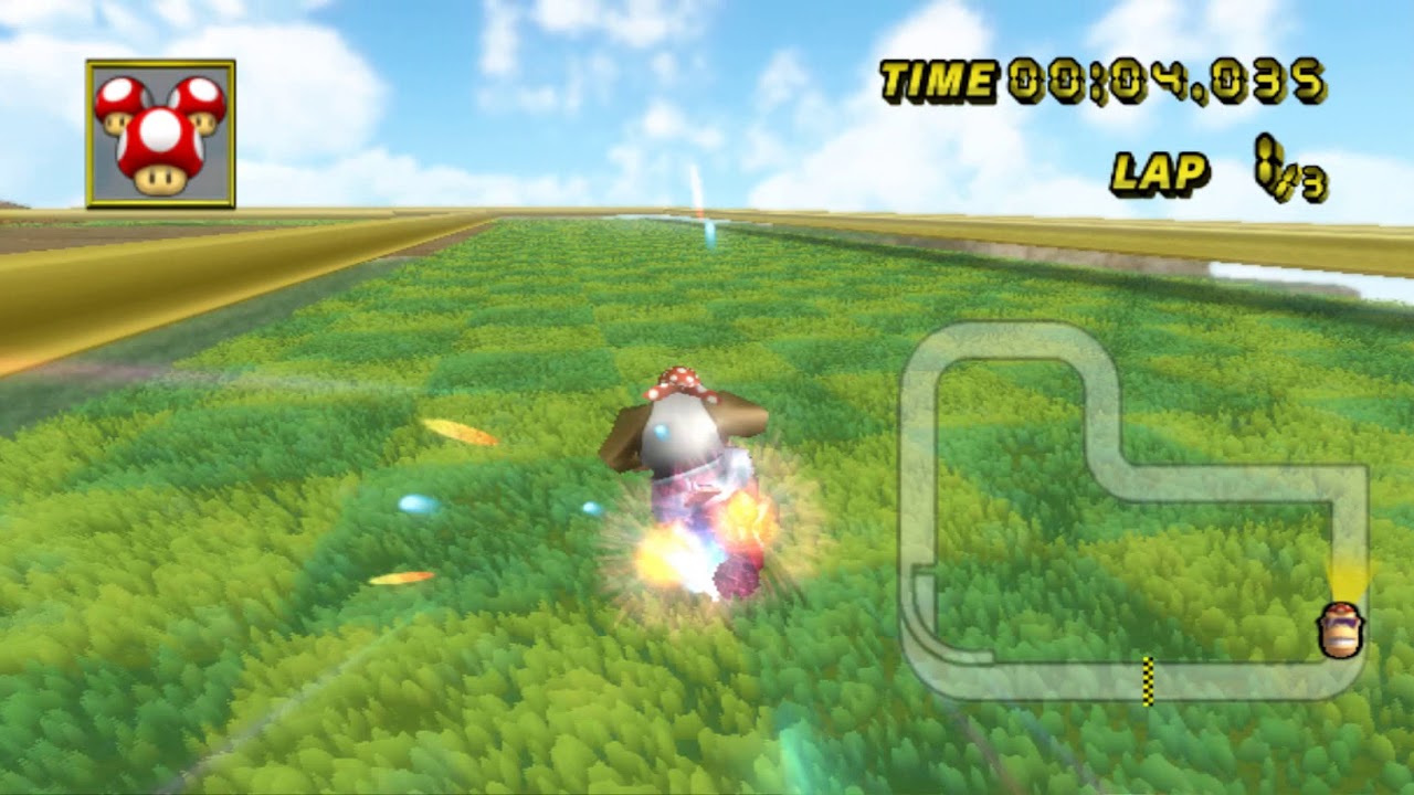 [MKW TAS] Jungle Jamble Lap 1 - 21.953 - .