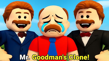 SMLROBLOX: Movie Mr Goodman Clone! SML! ROBLOX Brookhaven 🏡RP - Funny Moments