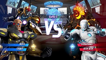 Nova & Sigma Arcade mode | Marvel vs Capcom Infinite