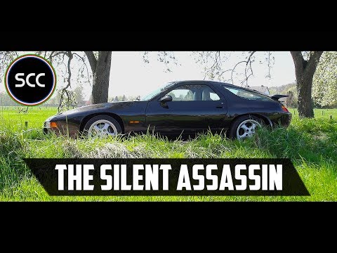 PORSCHE 928 GTS 1995 - Test drive in top gear - V8 engine sound | SCC TV