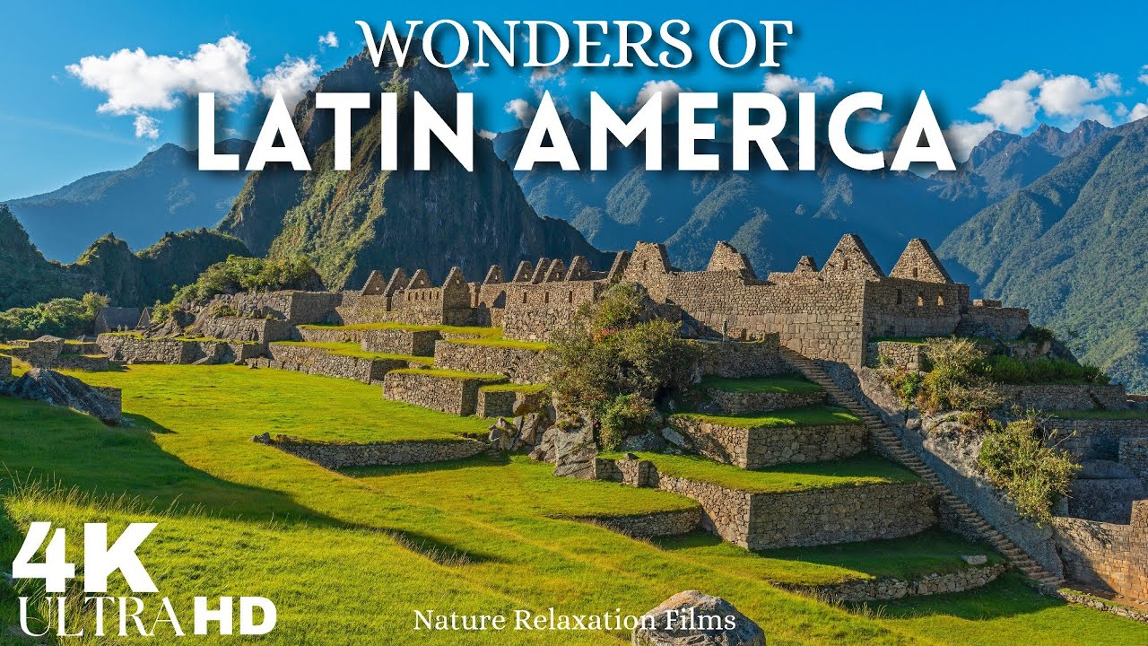 Wonders of Latin America | Top 30 - The Most Amazing Places in Latin America | Travel Video 4K