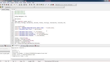 Tutorial menghitung nilai raport siswa dengan menggunakan aplikasi c++