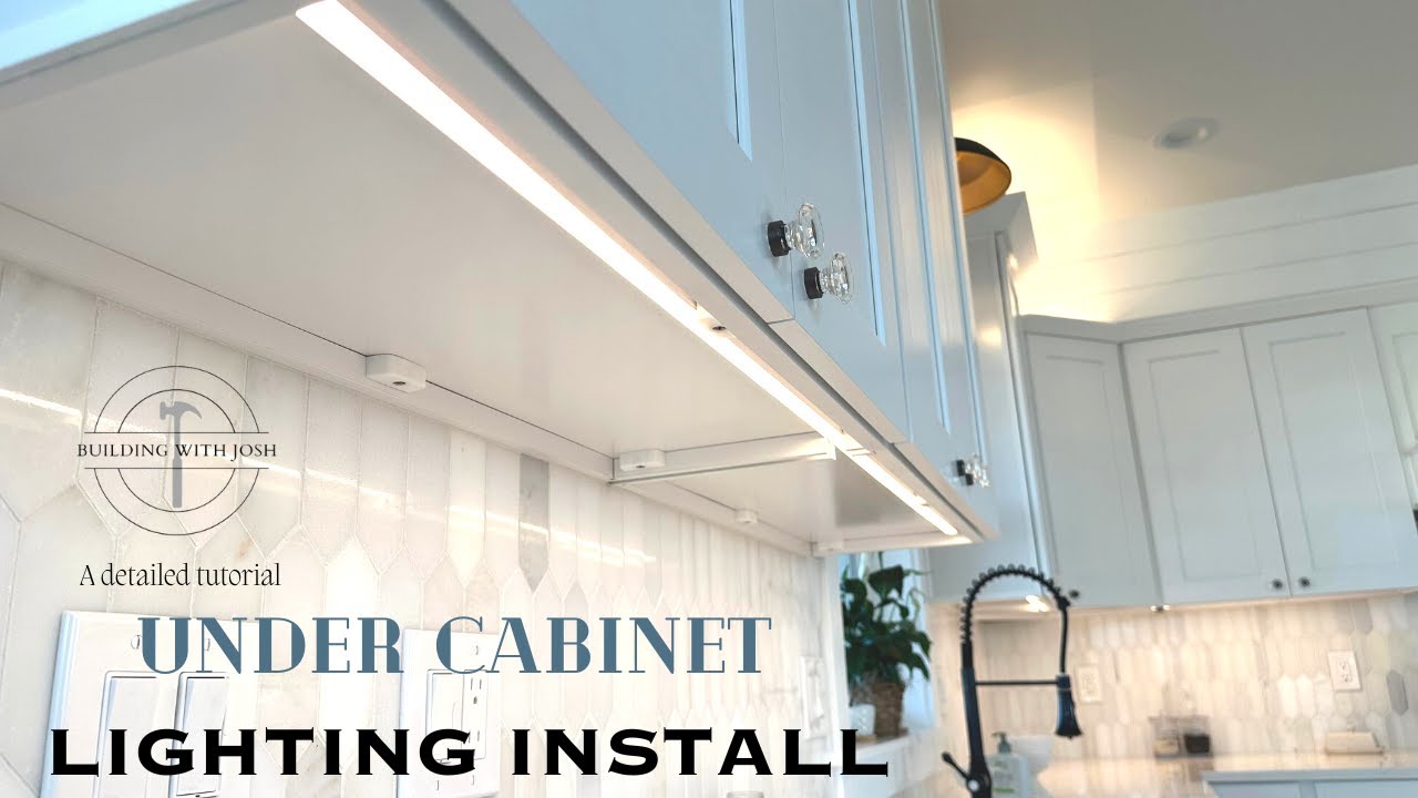 Install Led Under Cabinet Lighting