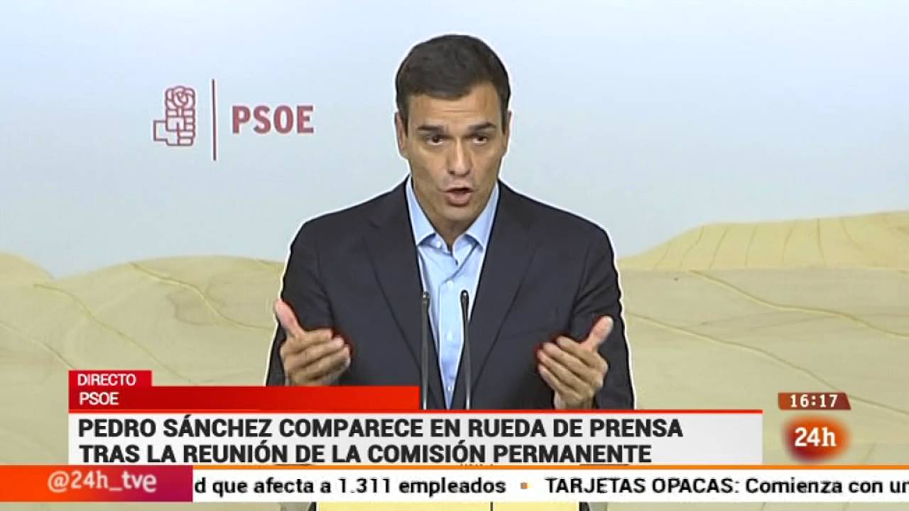 PEDRO SÁNCHEZ 'reta' a los BARONES del PSOE
