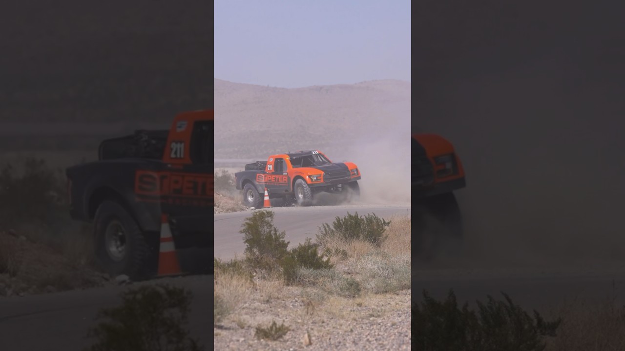 Orange Cone, Meet Orange Truck. 