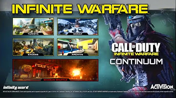 NEW INFINITE WARFARE CONTINUUM DLC 2 GAMEPLAY! | TURISTA, SCRAP, EXCESS, ARCHIVE!