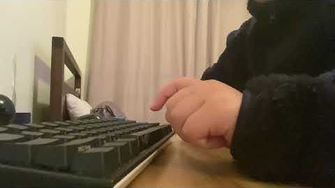 yes but does your spacebar sound this rattly