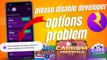 how to disable developer option #rushgame