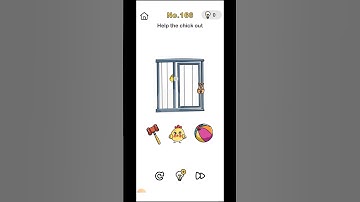 Brain out level 166 solution / help the chick out / #gaming #brainout #viral #trending