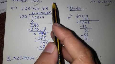 Class 5 :- Chapter 10 Operations with decimals