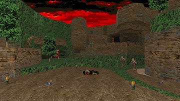 Doom 2: Struggle: Antaresian Legacy - Map 10: Cerulean Ophidians (UV Max)