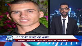 IDF Veterans Return War Medals In Protest - Jul. 10, 2018