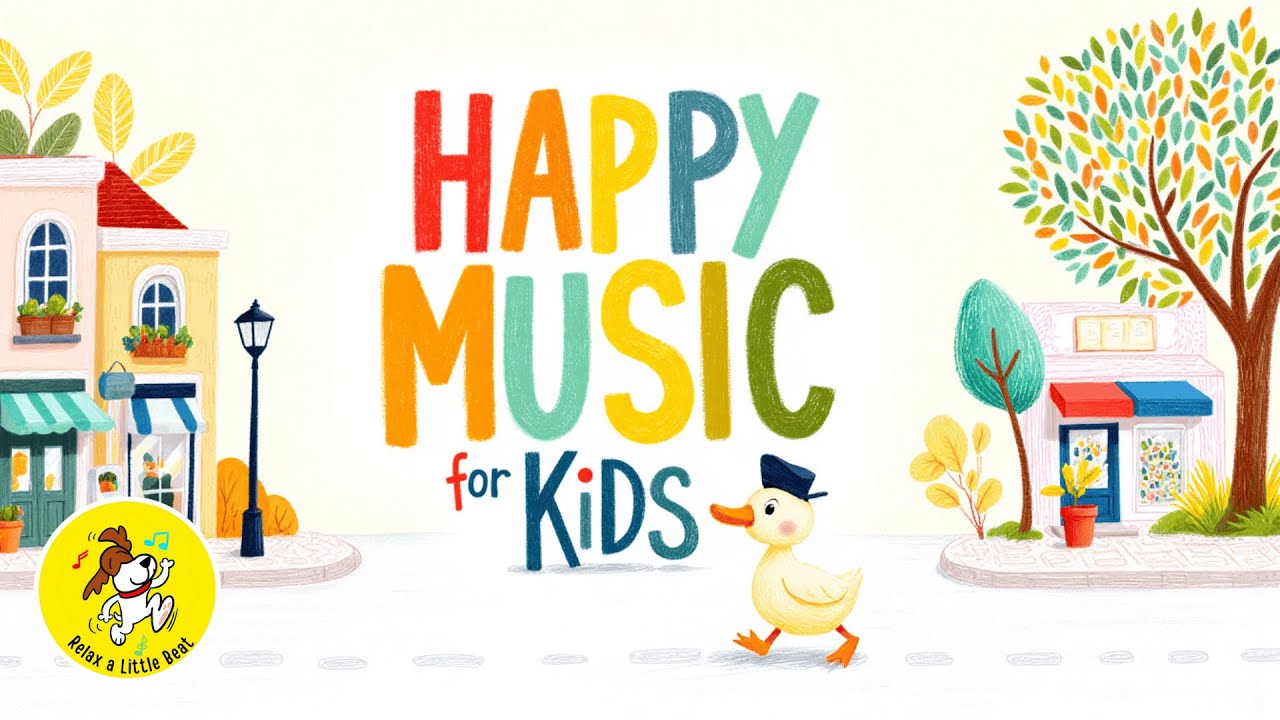 Happy Music for Playtime, Great for Babies & Toddlers | 1 Hour Happy Upbeat Morning Music for Kids