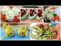 Super Salad Decoration Ideas - 5 Food Art Plate Decoration