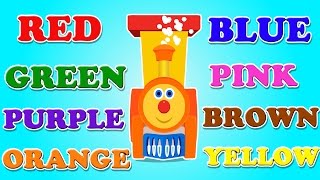 Ben the train | Learn colors | Color song | Video for kids