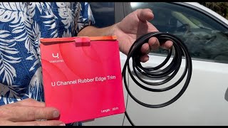Review and Demo of this Rubber Edge Trim
