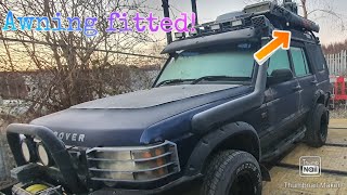 Player Profile Fitting The Cheapest Awning From Amazon On My Land Rover