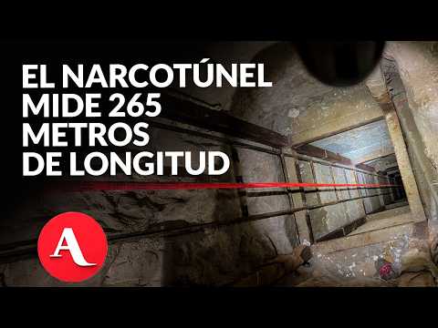 Descubren narcotúnel en Tijuana que conecta con California
