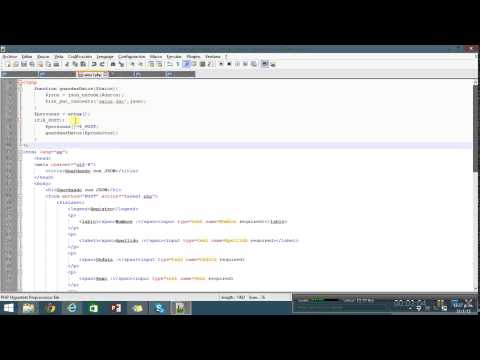 Guardando en JSON con PHP