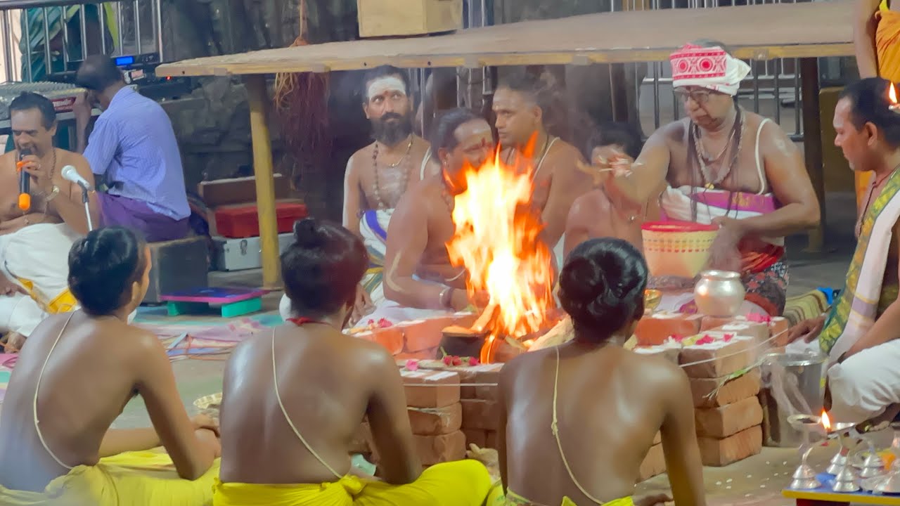 Thiruparakundram Kumbhabhishekham Yagnas