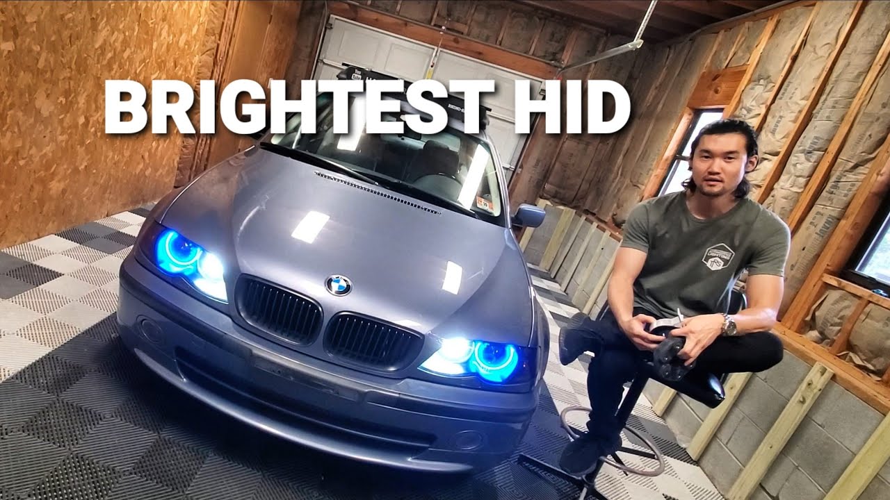 BMW e46 HID upgrade