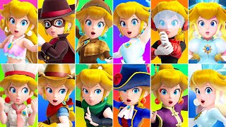 Princess Peach: Showtime! - All Transformations \& Stages