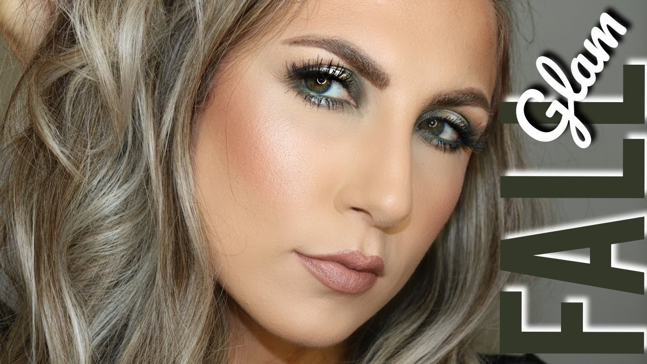 FALL MAKEUP LOOK KHAKI TONES YouTube