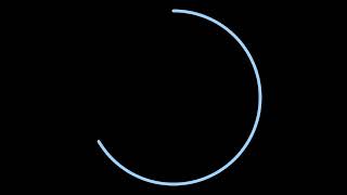 [4K] 1 Minute 30 Seconds Countdown Circle Only - Black Background Wealth