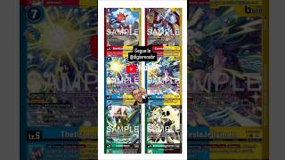 Meu predileto é a linha do gamma, não tem jeito#digimoncardgame #digimontcg #digimonghostgame #tcg