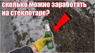 Сколько можно заработать на стеклотаре?