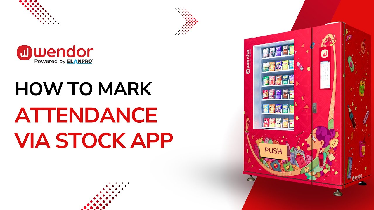 How refillers can mark their attendance using  Stock App in Wendor Dashboard I Refiller Management