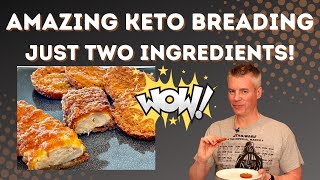 Amazingly Crisp Two Ingredient Keto Breading - The Idea Came from TikTok Pickle Chips