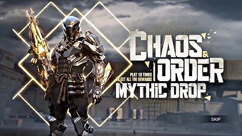 "New" Chaos Order Mythic Drop Trailer Cod Mobile