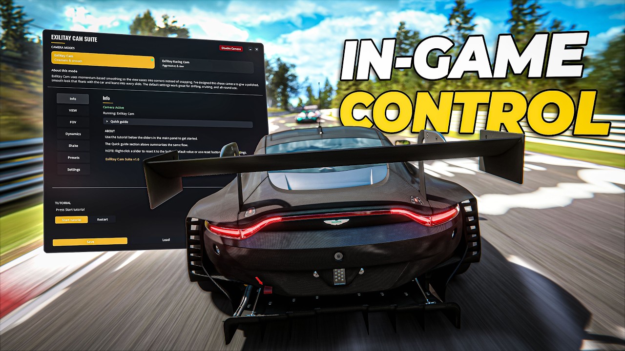 *NEW* Chase Camera App Preview | Assetto Corsa Mod - YouTube