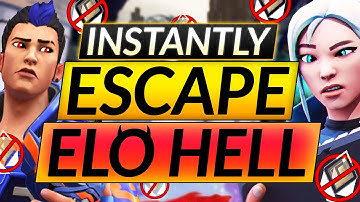 The PROVEN WAY to ESCAPE ELO HELL - BEST Low Elo Tips and Tricks - Valorant Climbing Guide