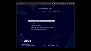 Linux Debian Bullseye 11.2.0 install tutorial 安裝教學