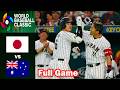Japan vs Australia Full Game Highlights Pool C | World Baseball Classic 2026【ハイライト】日本 vs オーストラリア