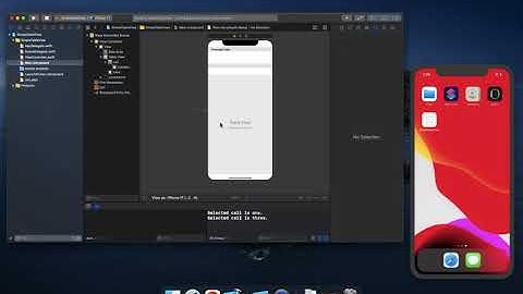 How to Create Simple TableView in Xcode 11 (Swift 5)