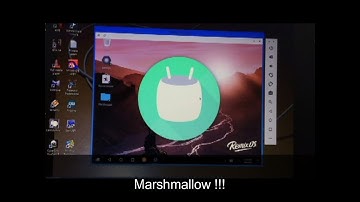 REMIX OS PLAYER - Marshmallow on PC Windows 8.1 - First boot | GAMING on Remix OS Player